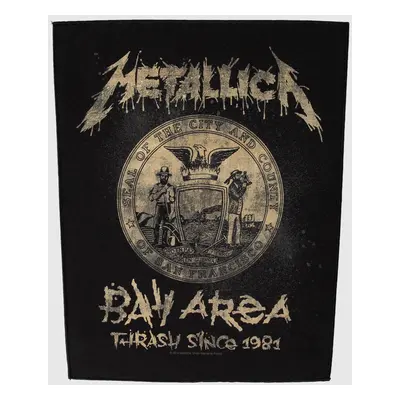 patch large Metallica - Bay Area Trash