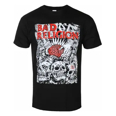 men's t-shirt Bad Religion - Brain Surgery - Black - KINGS ROAD