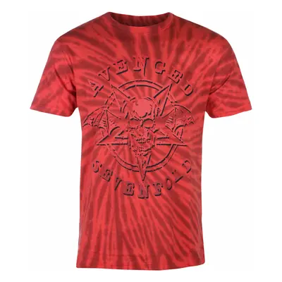 men's t-shirt Avenged Sevenfold - Pent Up - RED - ROCK OFF