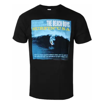 men's t-shirt Beach Boys - Surfin 'USA - BLACK - ROCK OFF