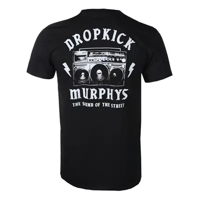 men's T-Shirt Dropkick Murphys - (Boombox Bolts) - Black - KINGS ROAD