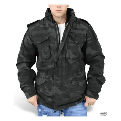 men's jacket winter SURPLUS - Regiment M65 - BLACK CAMO