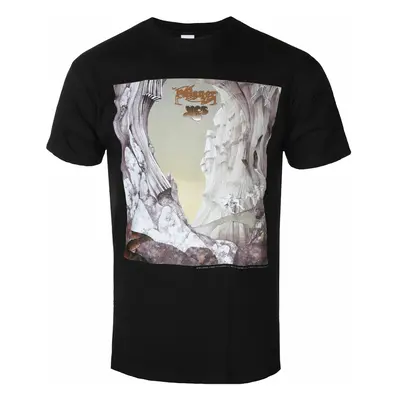 men's t-shirt YES - RELAYER - BLACK - PLASTIC HEAD