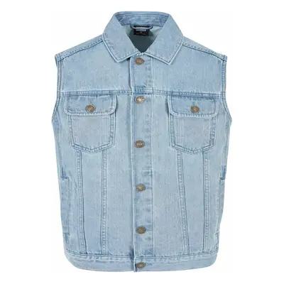 men's vest URBAN CLASSICS - Denim - TB514