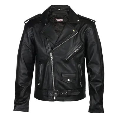 leather jacket (crooked) - BRIXTON