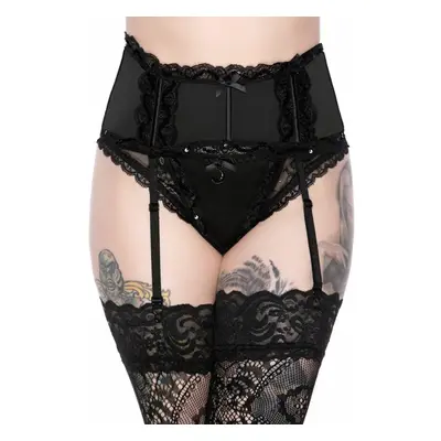 suspender belt KILLSTAR - Shes Poison Garter - BLACK