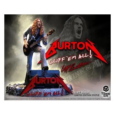 figure Cliff Burton - Rock Iconz - Cliff 'Em All