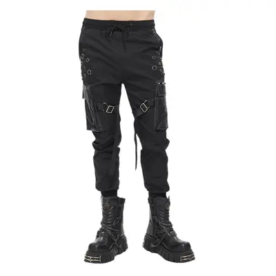 men's trousers DEVIL FASHION - Racing Into The Night Punk Studded