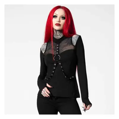 women's long sleeve T-shirt KILLSTAR - Pogo - Black