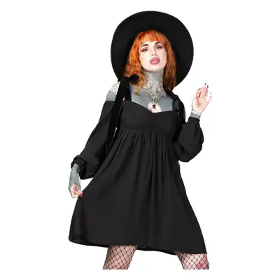 women's dress KILLSTAR - Mae Queen - Black