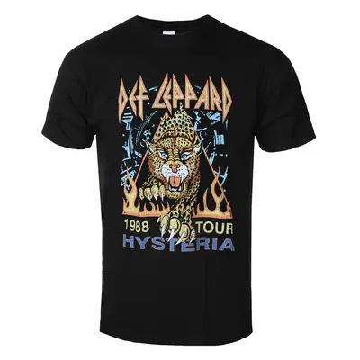 men's t-shirt Def Leppard - Hysteria '88 - Black - ROCK OFF