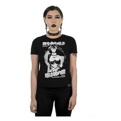 Women's t-shirt KILLSTAR - Eye Contact Ringer Top