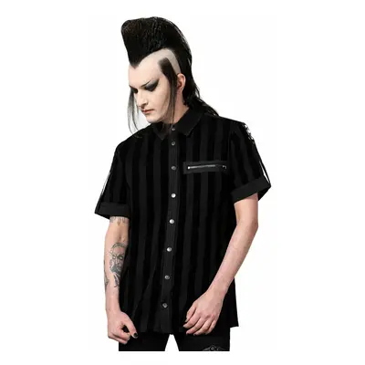 men's shirt KILLSTAR - Wastelands Button-Up - Black