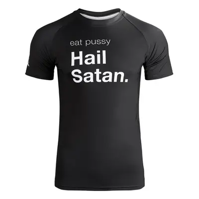 Men's t-shirt (technical) HOLY BLVK - RASHGUARD - EAT PUSSY