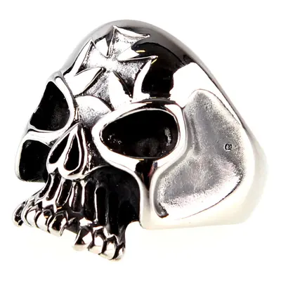 ring ETNOX - Iron Cross Skull