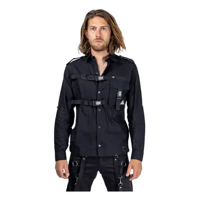 men's shirt CHEMICAL BLACK - OBERON - BLACK