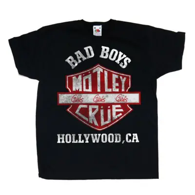 t-shirt children's Mötley Crue - Bad Boys Shield Youth - ROCK OFF