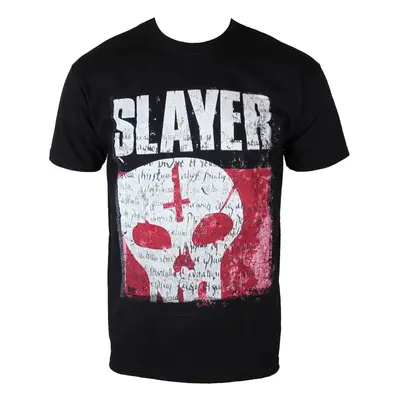 t-shirt metal men's Slayer - Undisputed Attitude Skull - ROCK OFF