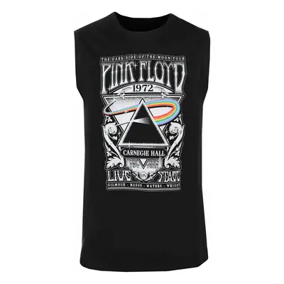 men's tank top Pink Floyd - Carnegie Hall Poster - Black - ROCK OFF