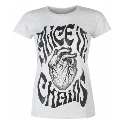 women's t-shirt Alice In Chains - Transplant HEATHER - ROCK OFF