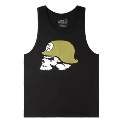 men's tank top METAL MULISHA - OG HELMET BLK