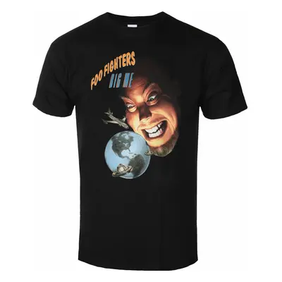 men's t-shirt FOO FIGHTERS - BIG ME GLOBE - BLACK - PLASTIC HEAD