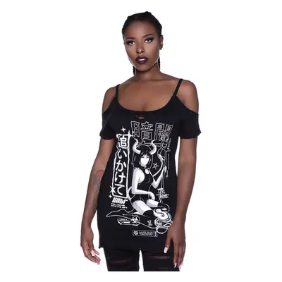 Women's t-shirt (top) KILLSTAR - Follow Me Distress