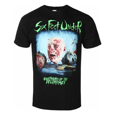 Men's t-shirt SIX FEET UNDER - NIGHTMARES OF THE DECOMPOSED - PLASTIC HEAD