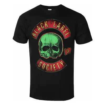 men's t-shirt Black Label Society - Skull Logo Color - ROCK OFF