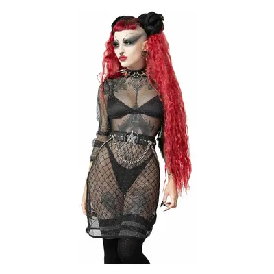 women's dress KILLSTAR - Allnighter Fishnet - Glitter