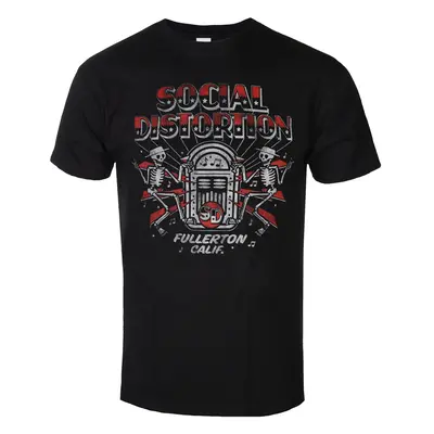 men's t-shirt Social Distortion - Jukebox Skelly - ROCK OFF