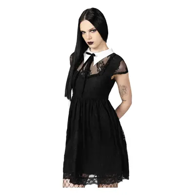 women's dress KILLSTAR - Dreadful Babydoll - Black