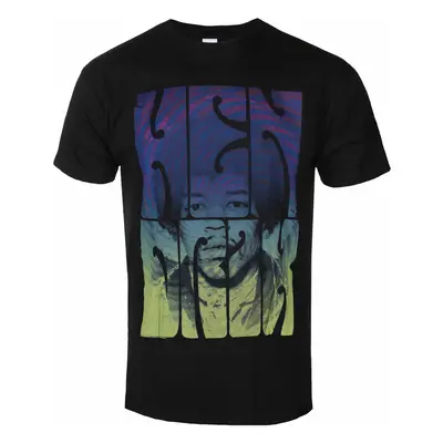 Men's t-shirt Jimi Hendrix - Swirly - Black - ROCK OFF