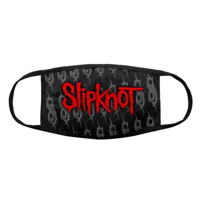 Mask Slipknot - Red Logo & Sigils - BL - ROCK OFF