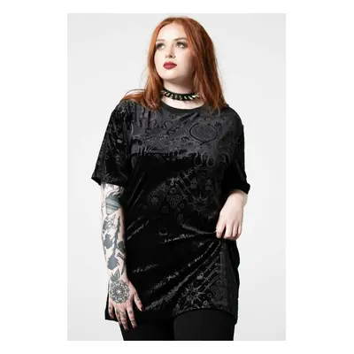 unisex t-shirt KILLSTAR - Gorgon Velvet - Black