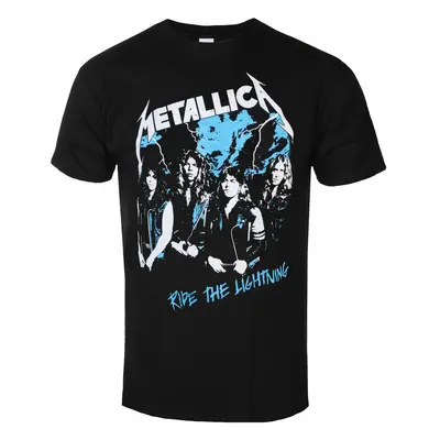 men's t-shirt Metallica - Vintage Ride The Lightning - Black