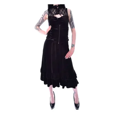 Women's dress POIZEN INDUSTRIES - NOVA - BLACK