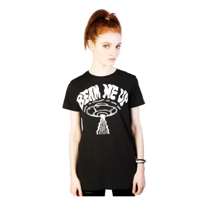 t-shirt hardcore women's - Beam Me Up - DISTURBIA