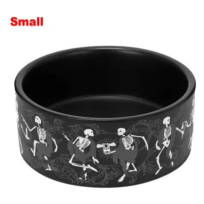 dog bowl KILLSTAR - Danse Macabre - Black