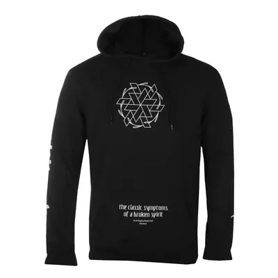 men's hoodie Architects - (Route The Classic Symptoms) - Black