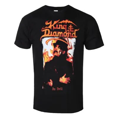 t-shirt metal men's King Diamond - IN HELL - PLASTIC HEAD