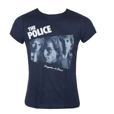 t-shirt metal women's Police - REGATTA DE BLANC - LIQUID BLUE