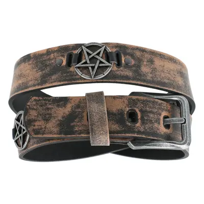 Belt Pentagram - brown