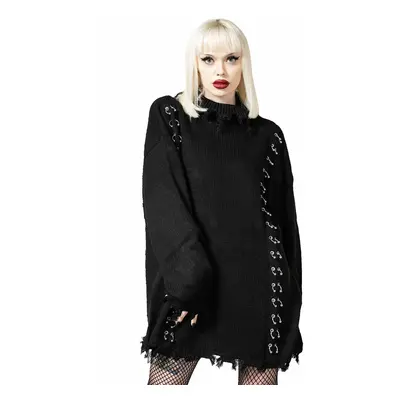 unisex sweater KILLSTAR - Daith Knit - Black