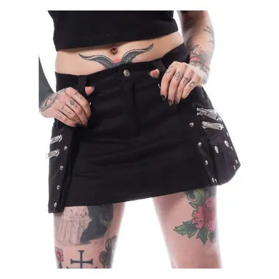 Skirt Women CHEMICAL BLACK - NOORA - BLACK