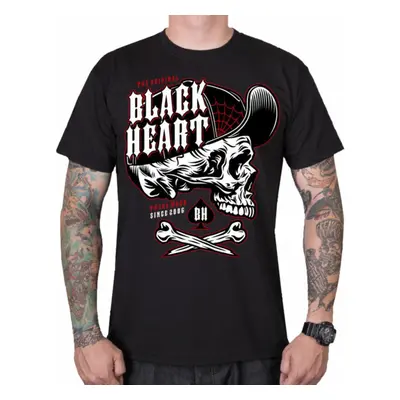 men's t-shirt BLACK HEART - SPEEDY - BLACK