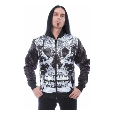 men's jacket HEARTLESS - ETERNAL - BLACK/WHITE