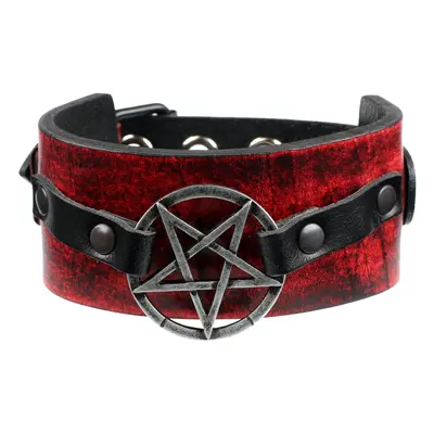 Bracelet Pentagram - red