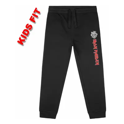 children's trousers (sweatpants) Iron Maiden - Eddie & Logo - Metal-Kids