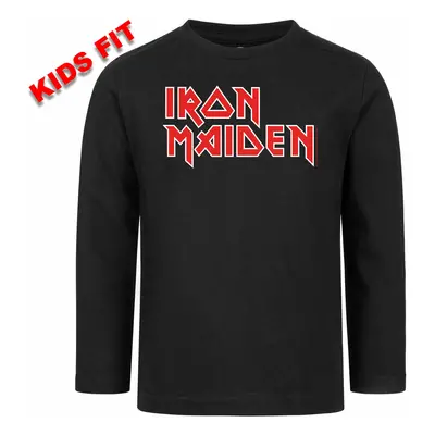 children's t-shirt long sleeve Iron Maiden - Logo - Metal-Kids